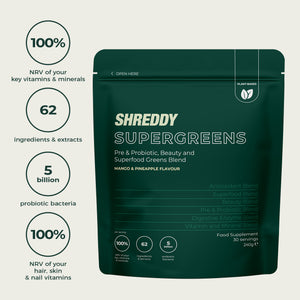 SUPERGREENS - Mango & Pineapple