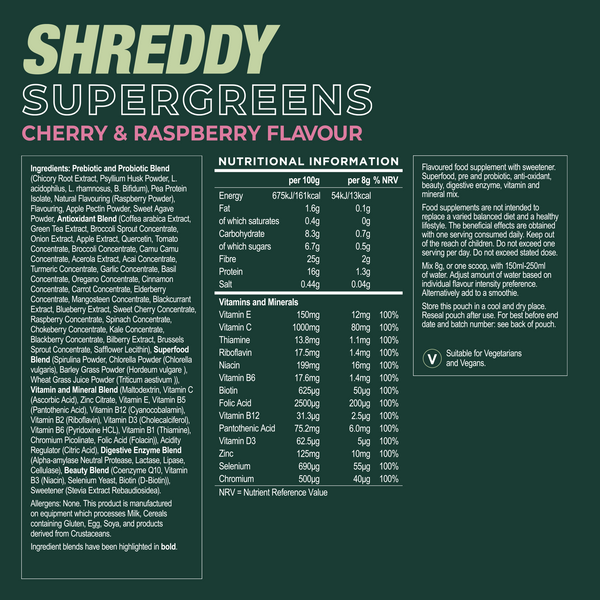 Cherry & Raspberry SUPERGREENS