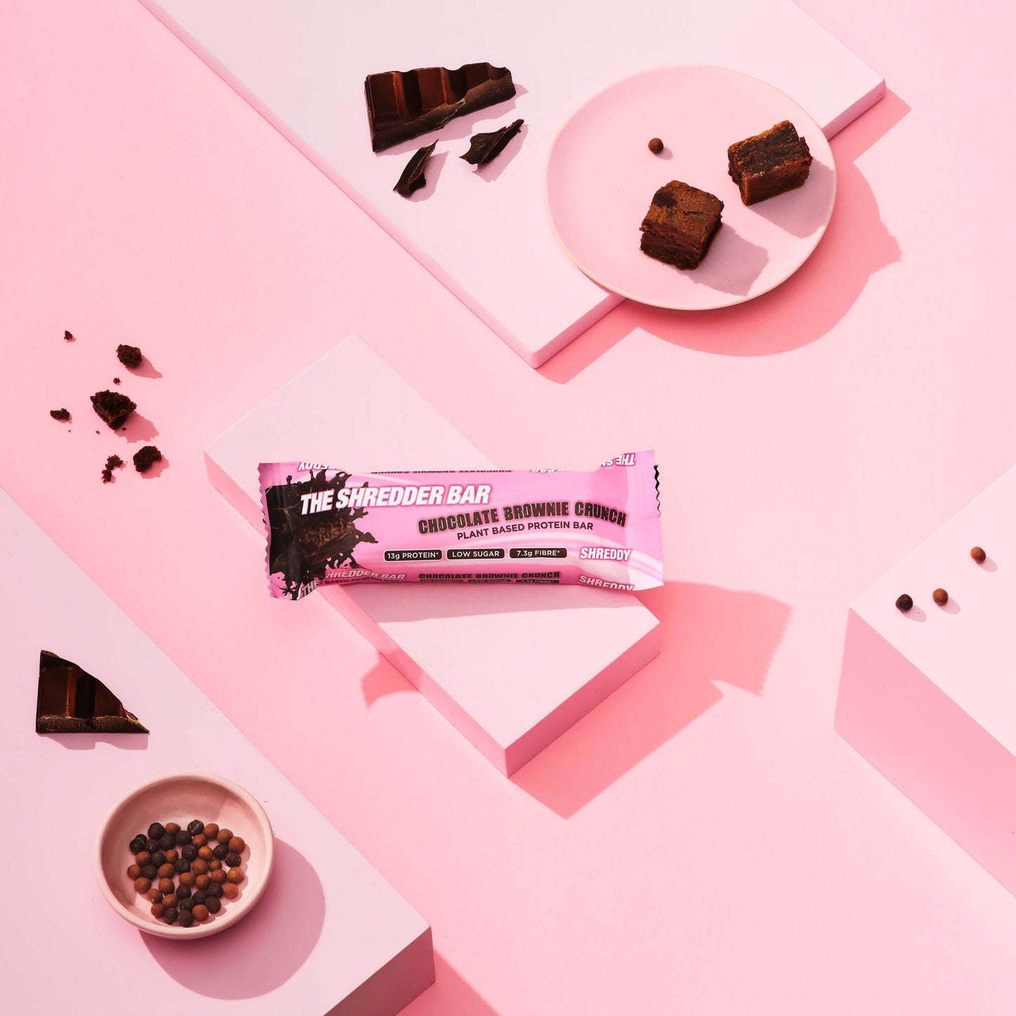 Chocolate Brownie Crunch SHREDDER Protein Bar - 15 Pack